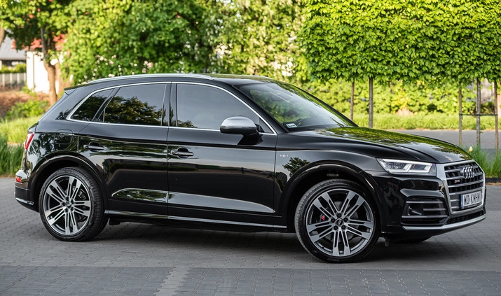 Audi SQ5 cena 229000 przebieg: 39555, rok produkcji 2018 z Jędrzejów małe 667